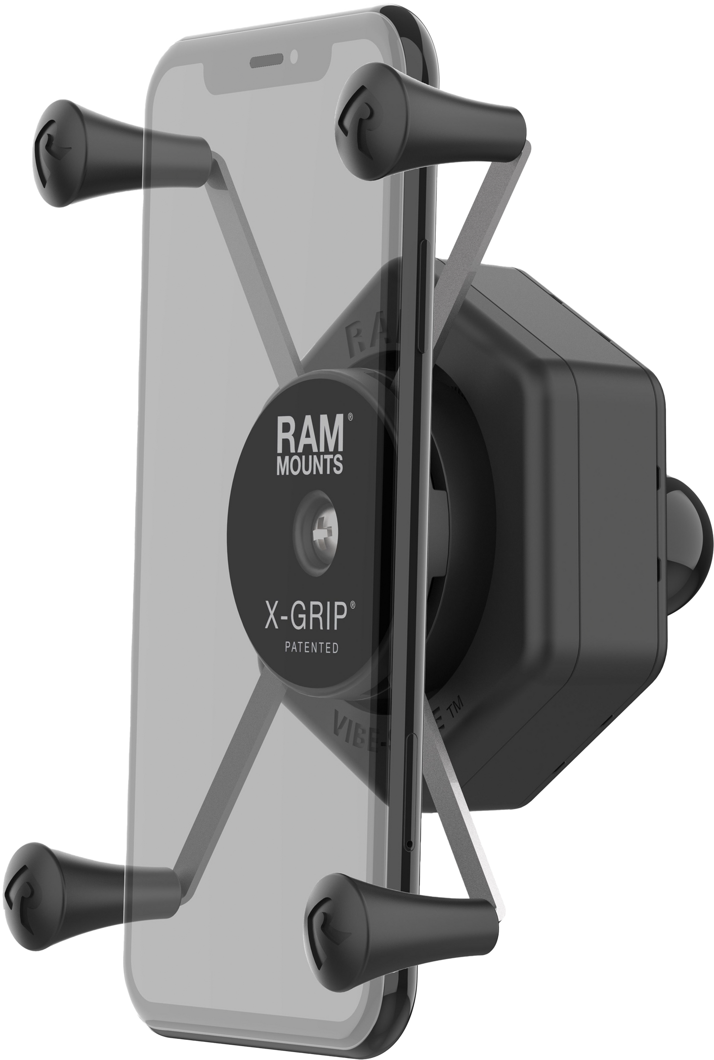 X Grip Vibe Safe Phone Holder Large With Ball Adapter