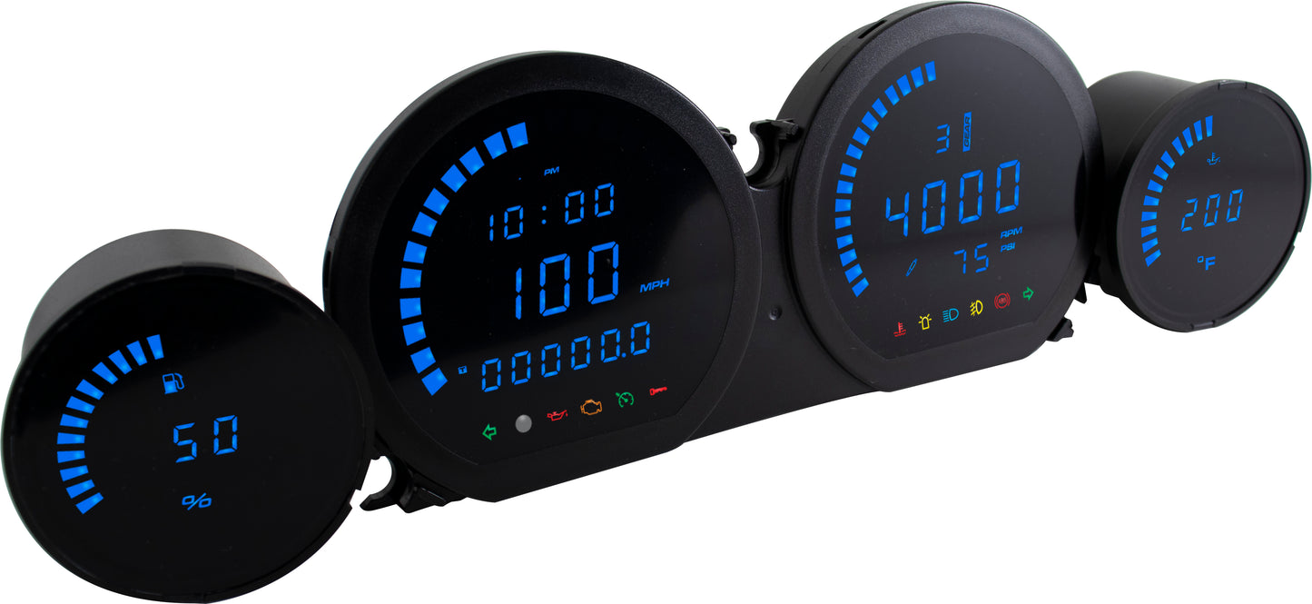 Led Gauges Blue `14 18 Touring Models