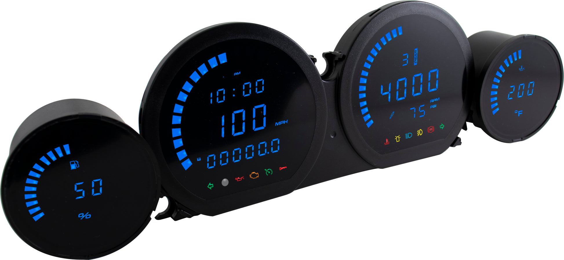 Led Gauges Blue `14 18 Touring Models