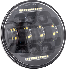 5.75" Led Headlight Black