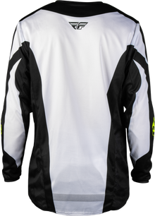 Kinetic Fade Jersey White/Black/Hi Vis Sm