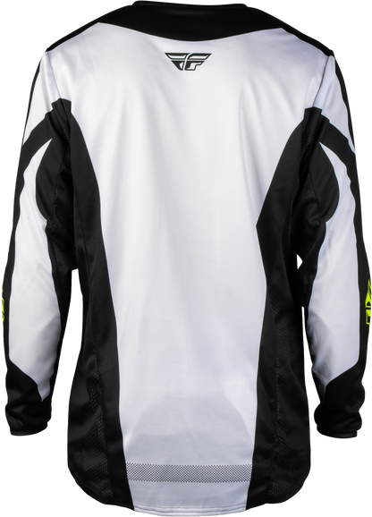 Kinetic Fade Jersey White/Black/Hi Vis 2x