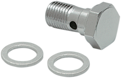 DRAG SPECIALTIES Banjo Bolt - 3/8-24 x 3/4" Minus Head 107