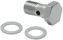 DRAG SPECIALTIES Banjo Bolt - 3/8-24 x 3/4" Minus Head 107