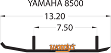 WOODY'S Extender Trail III™ Flat-Top® Runner - Yamaha EYV3-8500