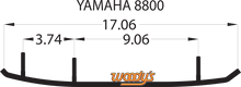 WOODY'S Extender Trail III™ Flat-Top® Runner - Yamaha EYV3-8800