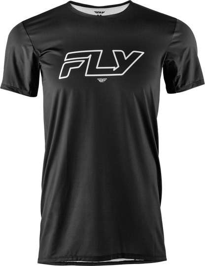 Enduro Short Sleeve Jersey Black/White Xl