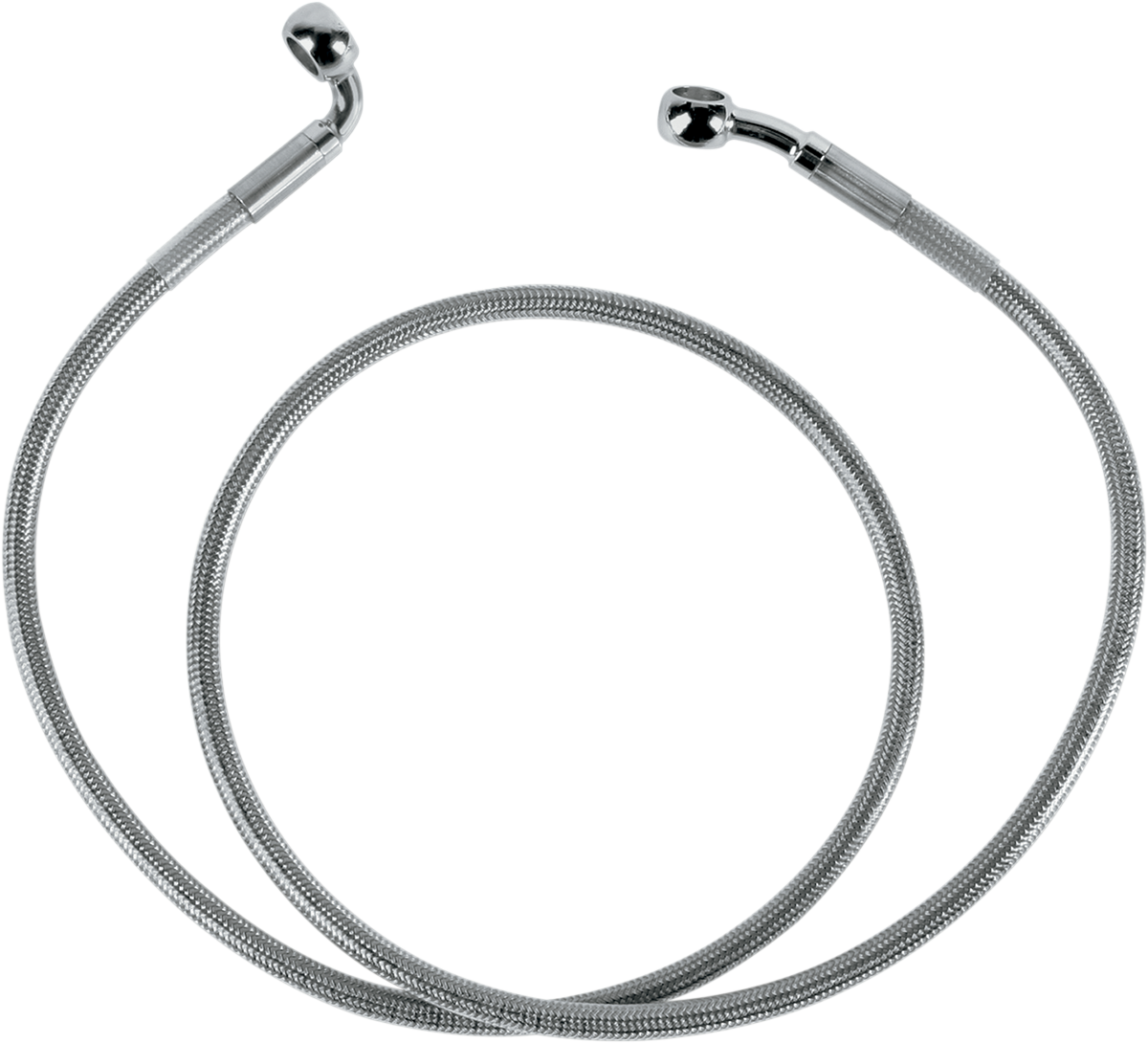 DRAG SPECIALTIES Brake Line - Front (Upper) - Stainless Steel 640210