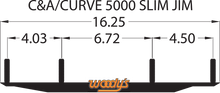 WOODY'S Dooly™ Runners - 8" - 60° - C&A Pro DC8-5000