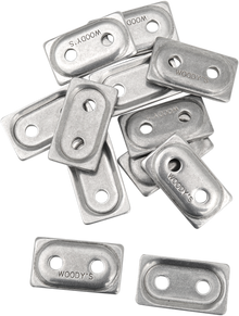WOODY'S Support Plates - Double Digger® - Natural - 12 Pack ADD2-3775