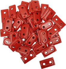 WOODY'S Support Plates - Double Digger® - Red - 48 Pack ADD2-3790-B