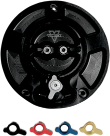 VORTEX Fuel Cap - Black - Kawasaki GC430K
