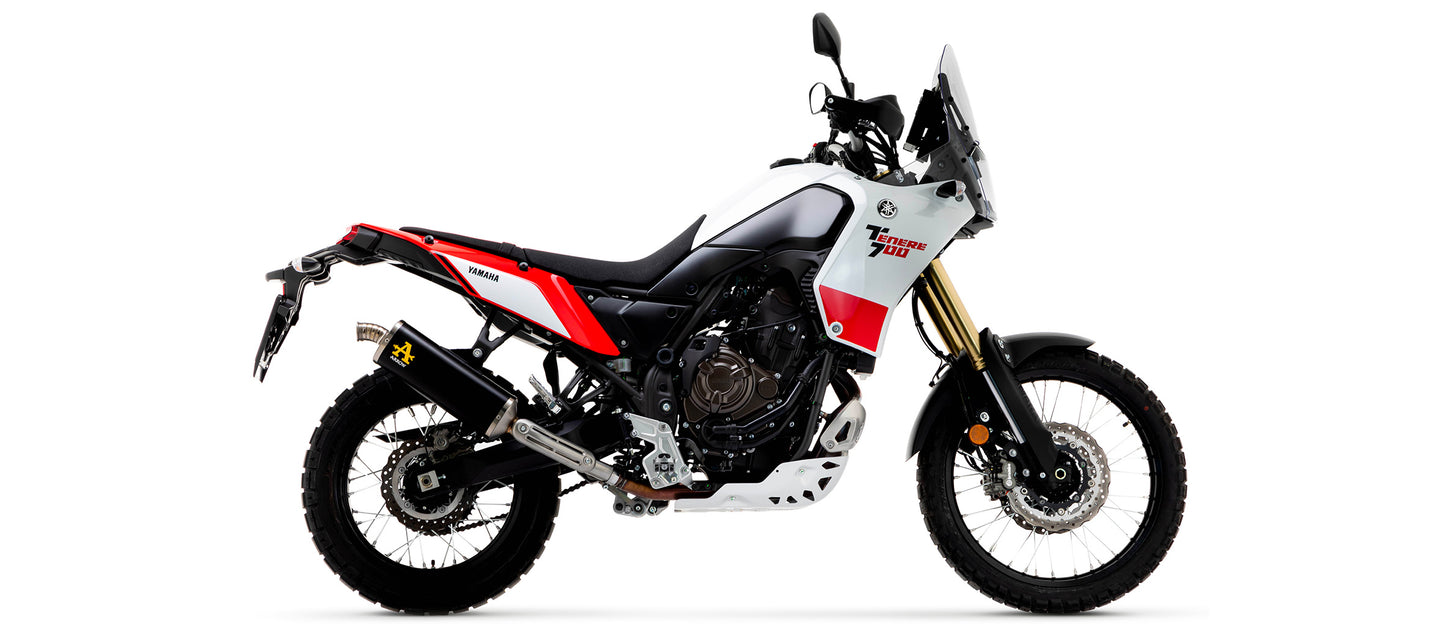 Arrow Exhaust for the Yamaha Tenere 700 2021-2024 ('22-'24 US Models)