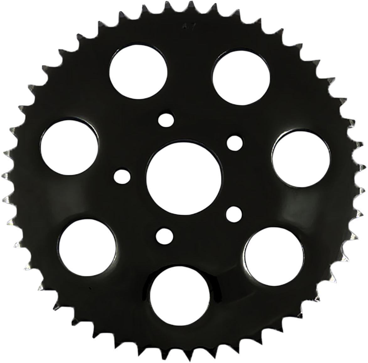 DRAG SPECIALTIES Rear Sprocket - Black - Flat - 46 Tooth 16427EB