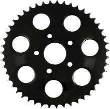 DRAG SPECIALTIES Rear Sprocket - Black - Flat - 46 Tooth 16427EB