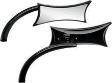 ARLEN NESS Mirror - Micro - Four-Point - Side View - Rectangle - Black - Left 13-418