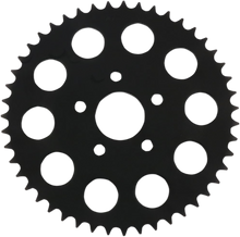 DRAG SPECIALTIES Rear Sprocket - Black - Flat - 49 Tooth 71891EB