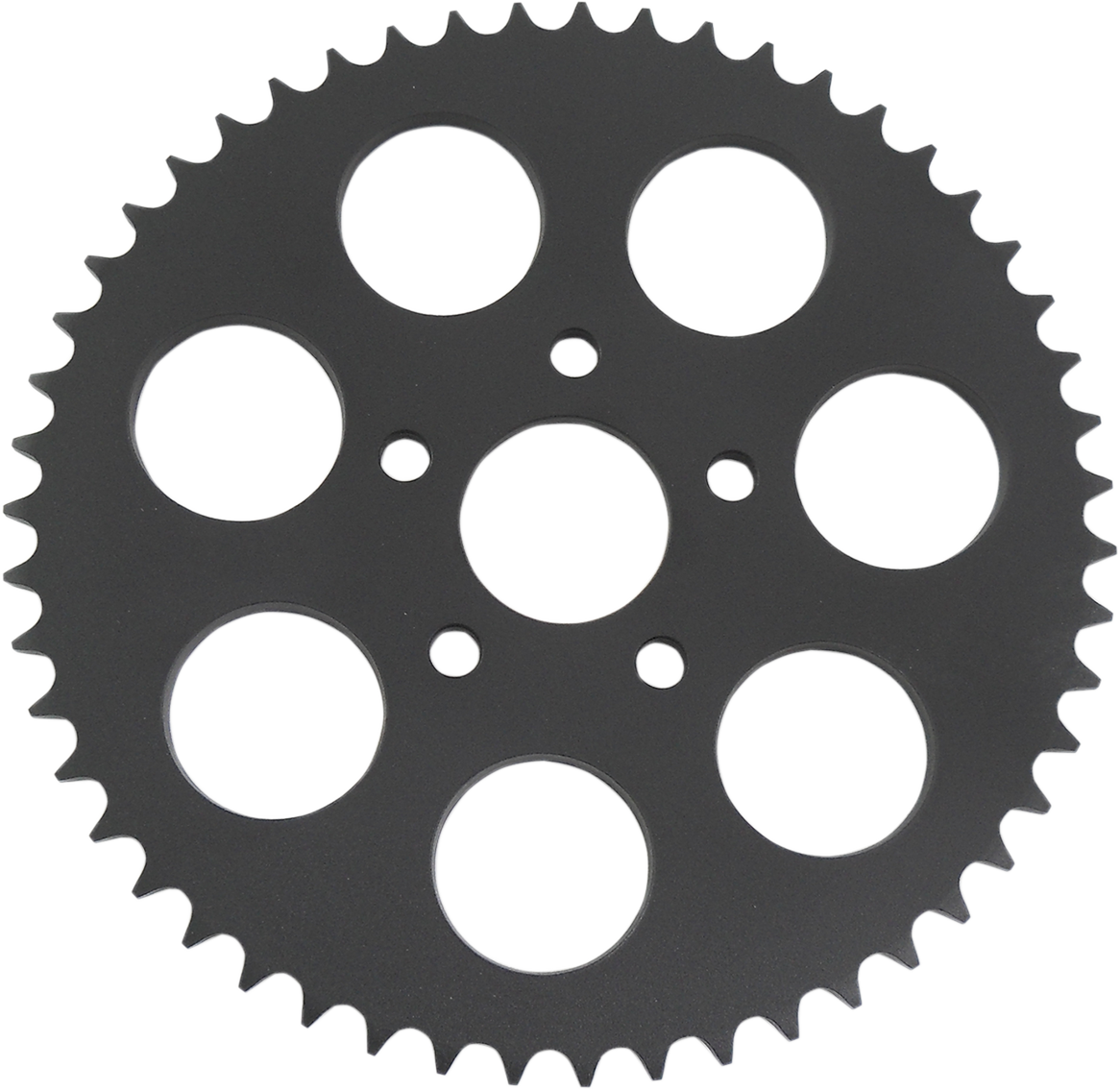 DRAG SPECIALTIES Rear Sprocket - Black - Dished - 51 Tooth 19387EB