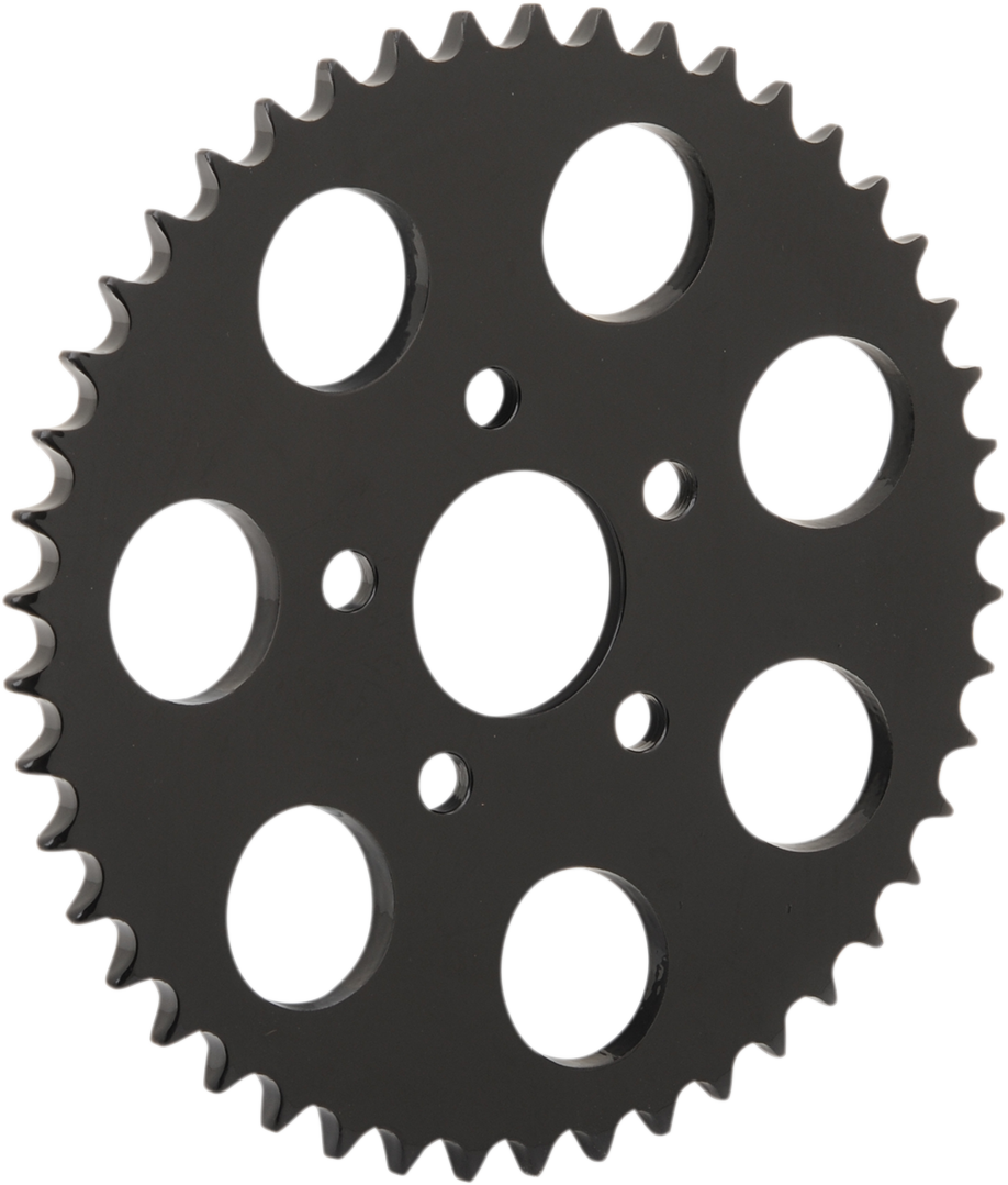 DRAG SPECIALTIES Rear Sprocket - Black - Dished - 46 Tooth 16428EB