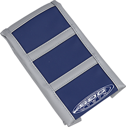 SDG 6-Ribbed Seat Cover - Gray Ribs/Blue Top/Gray Sides 95942XDX