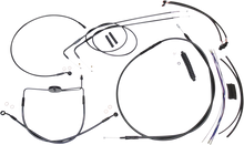 MAGNUM SHIELDING XR Handlebar Installation Kit - 12"-14" Ape Hangers - '12-'17 FXDF - Black 486201