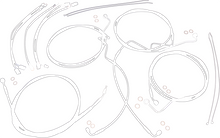 MAGNUM SHIELDING XR Handlebar Installation Kit - 12"-14" Ape Hangers - '17-'20 FLHRXS - Black 486411