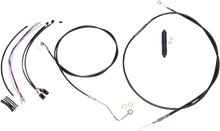 MAGNUM SHIELDING XR Handlebar Installation Kit - 12"-14" Ape Hangers - '14-'15 FLHR - Black/Chrome 489491