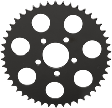 DRAG SPECIALTIES Rear Sprocket - Flat - 46 Tooth - Gloss Black - Big Twin 16429EB
