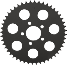 DRAG SPECIALTIES Rear Sprocket - Flat - 48 Tooth - Gloss Black - Big Twin 16421EB