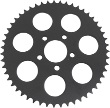 DRAG SPECIALTIES Rear Sprocket - Flat - 51 Tooth - Gloss Black - Big Twin 16423EB