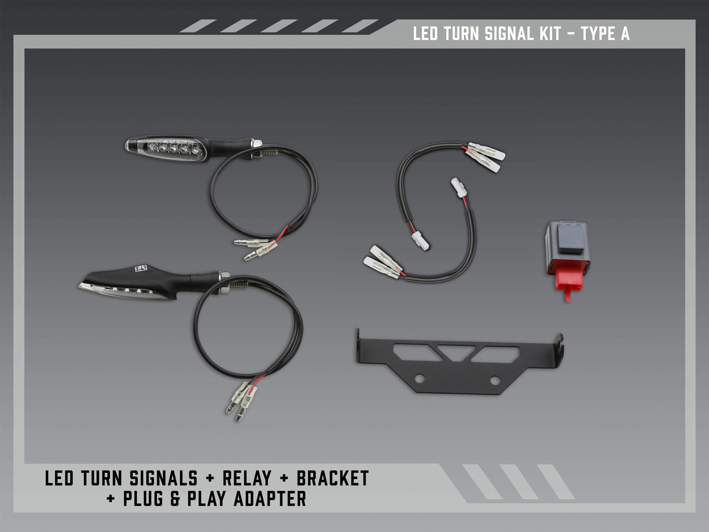 Fe V2 Stnd Led Turn Sig Kit A