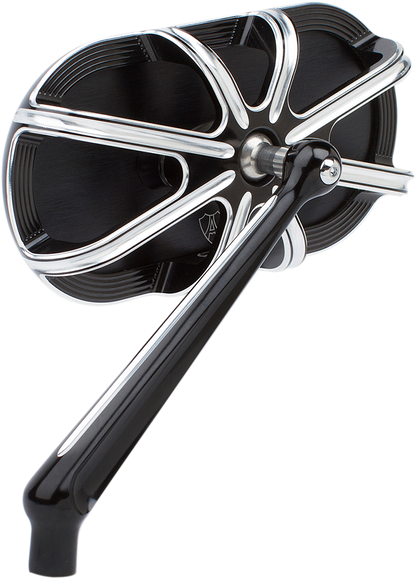 ARLEN NESS Mirror - Side View - Caged Series/10 Gauge - Black - Left 13-160