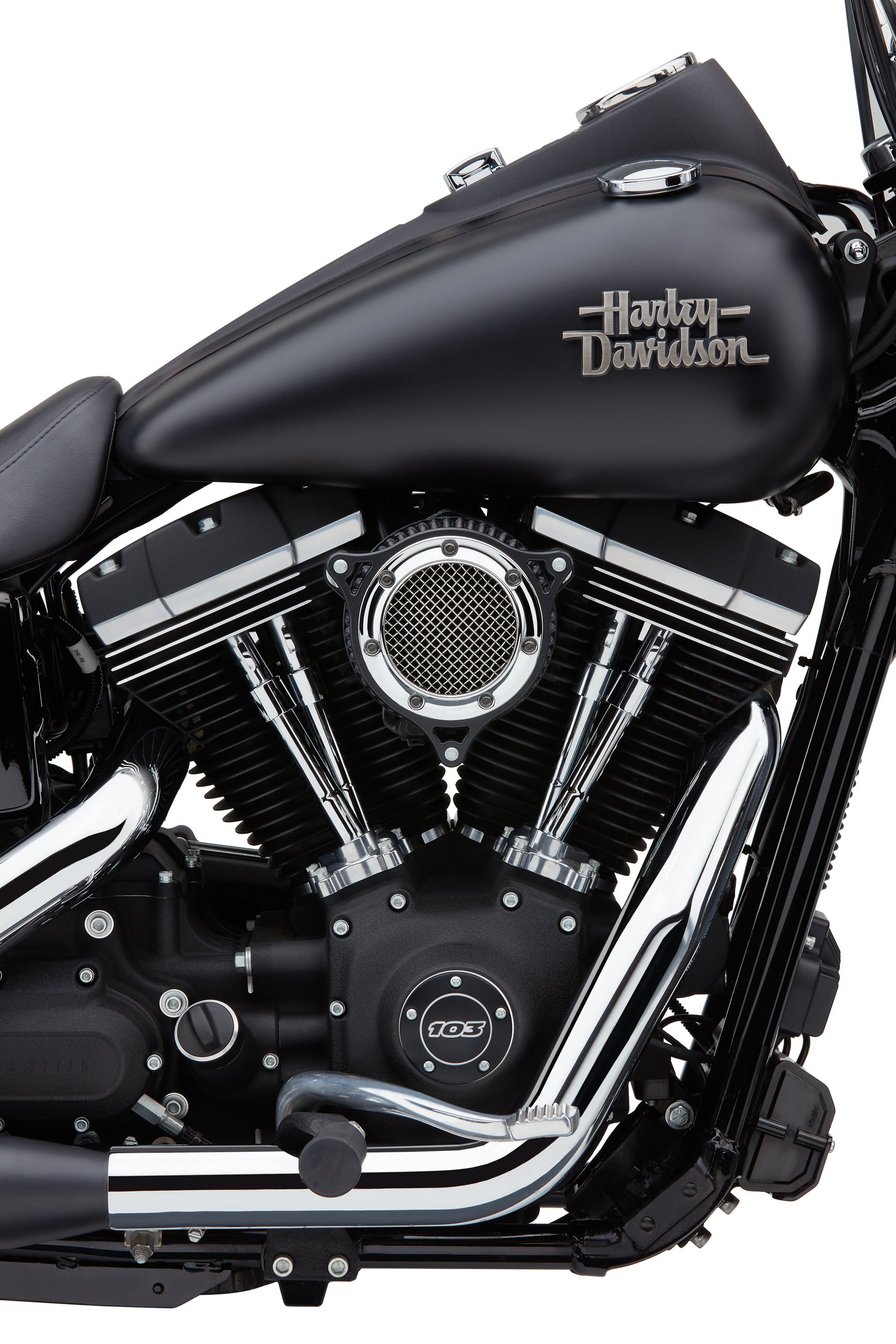 Rpt Air Intake System Chrome / Black Sportster 91 22