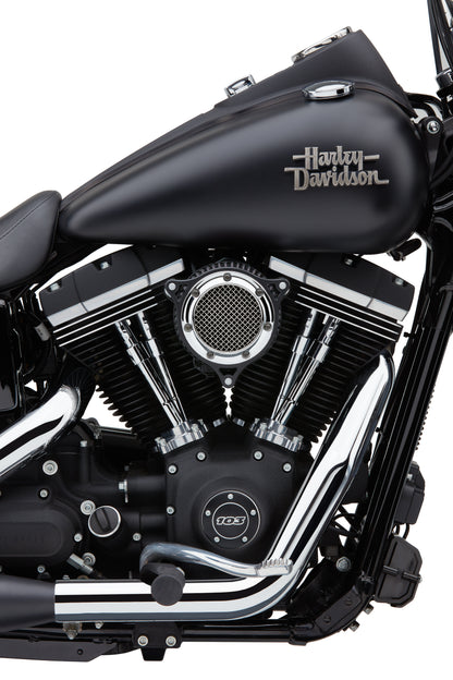 Rpt Air Intake System Chrome / Black Softail 18 22