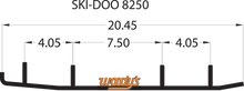 WOODY'S Top-Stock™ Hard Surface Bar - 60° - Ski-Doo HSD-8250