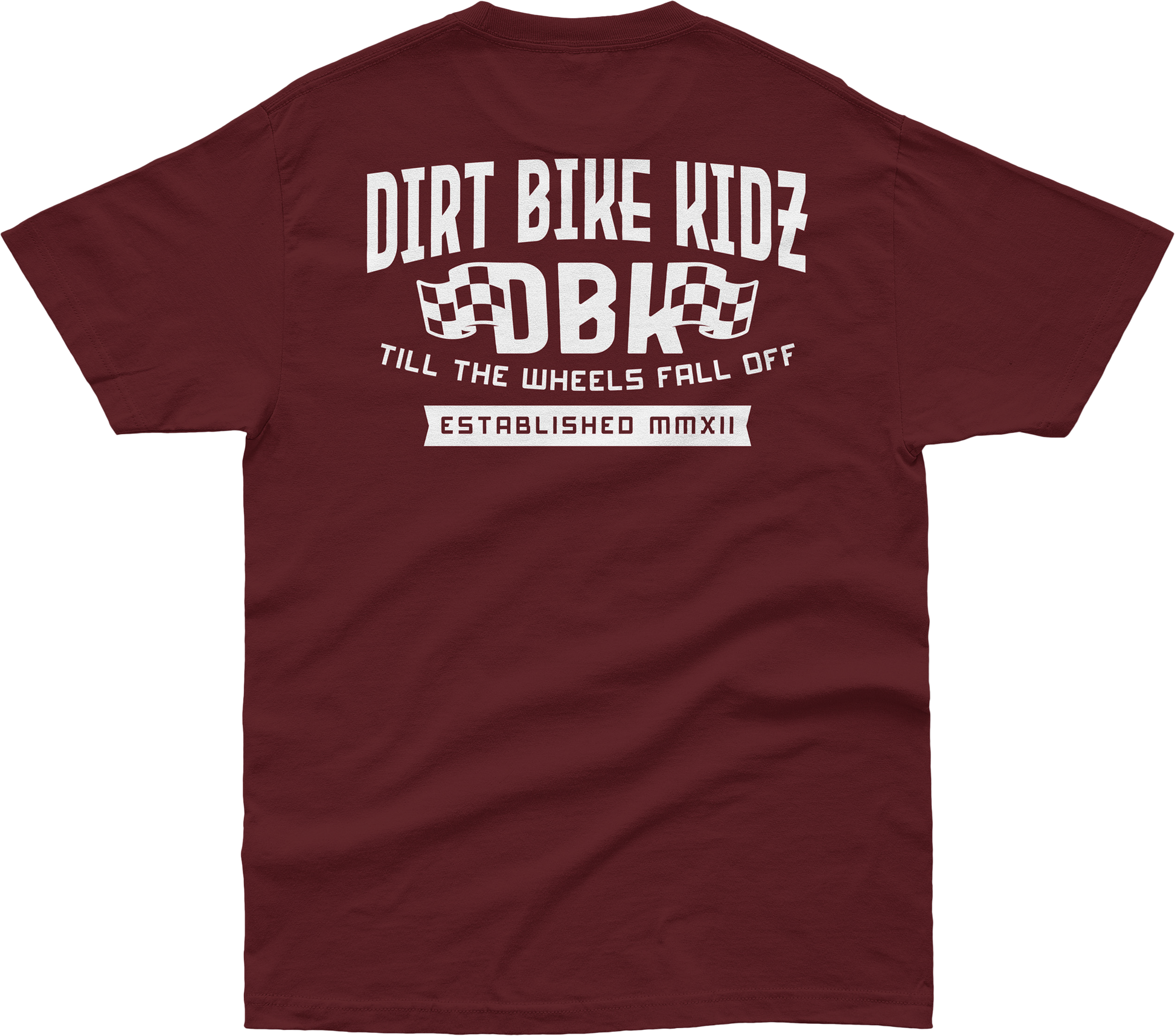 Till The End Tee Burgundy Md