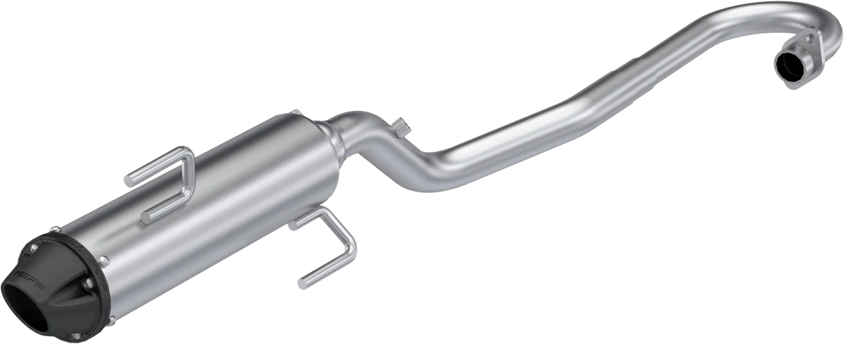 Single Slip On System W/ 4" Performance Muffler Blk Tip