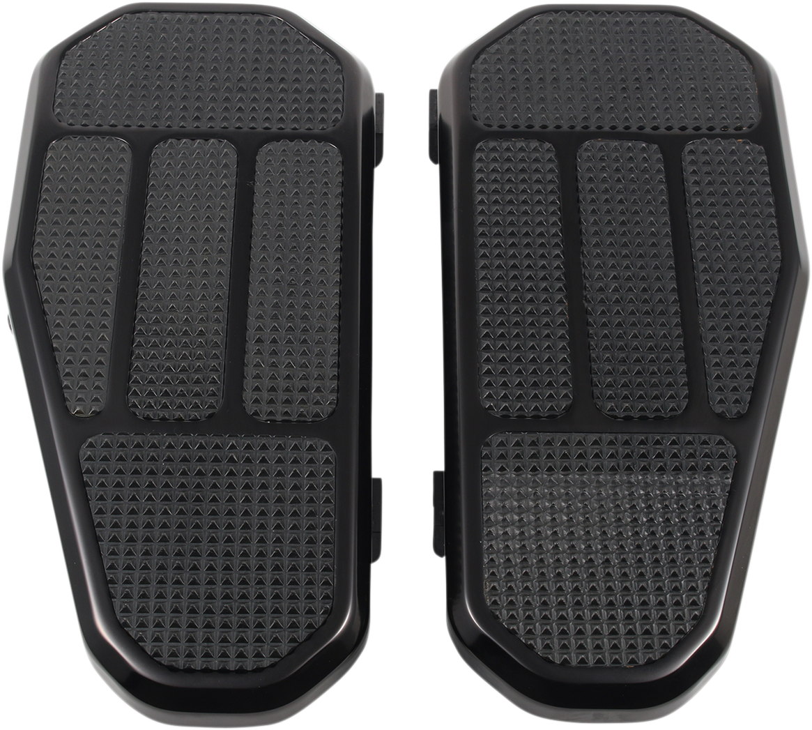 GMA ENGINEERING BY BDL Driver Floorboards - Tombstone - Black GMA-FB-100B