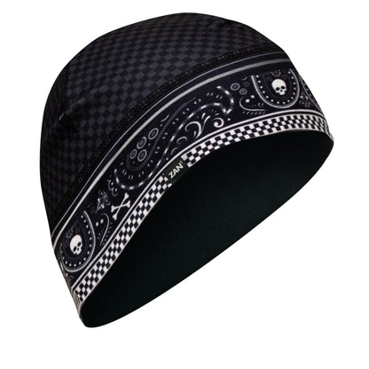 Sportflex Helmet Liner/Beanie Classic Carbon Weave