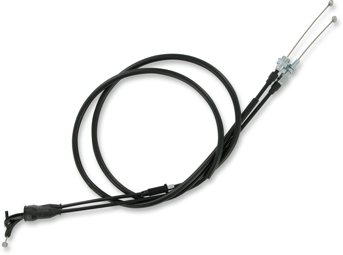 PARTS UNLIMITED Black Vinyl Throttle Cable - Yamaha 5XD-26302-00