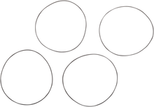 JAMES GASKET Piston Liner O-Ring - 4 Pack JGI-ST-11900027