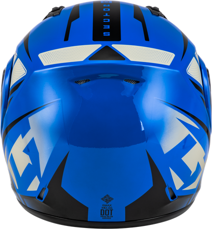 Md 04 Sector Helmet Blue/Black Lg