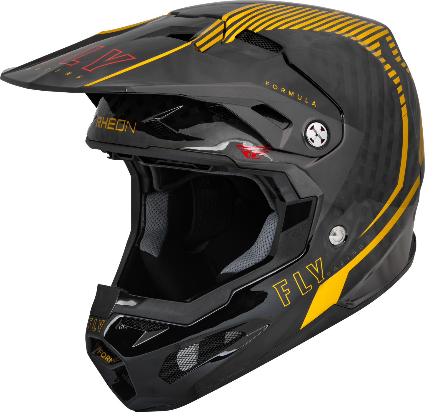 Youth Formula Carbon Tracer Helmet Gold/Black Yl
