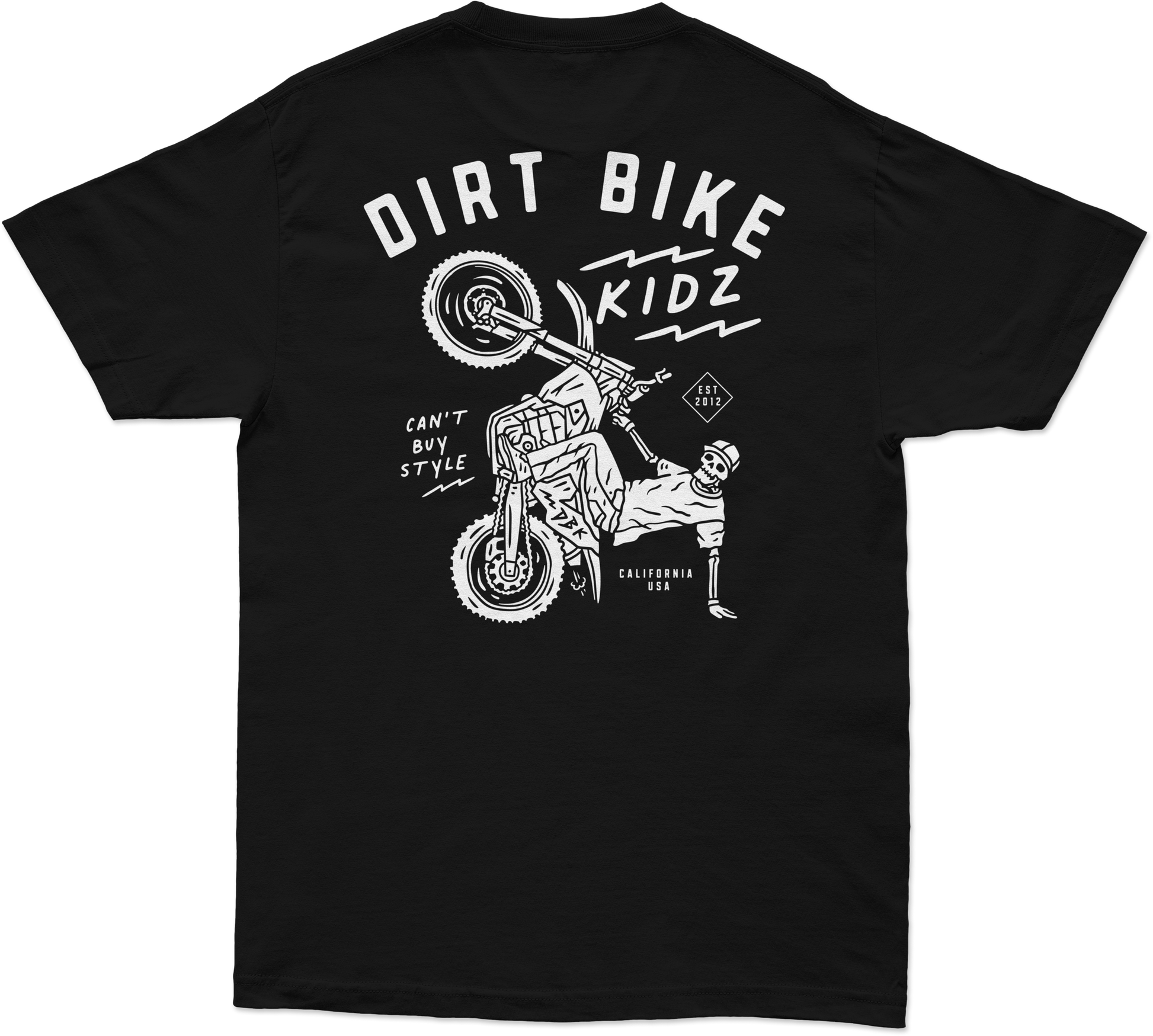 12 O'clock Tee Black Lg