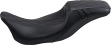 LE PERA Outcast Daddy Long Legs Seat - Full-Length - w/o Backrest - Black w/Black Double Diamond - FL LK-987DLGT2