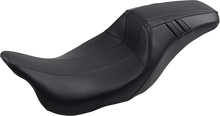 LE PERA Outcast Daddy Long Legs Seat - Full-Length - w/o Backrest - Carbon Fiber Inlay - Black - FL '08-'23 LK-987DLGT3