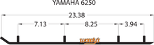 WOODY'S Wear Bar - Trail Blazer IV™ Flat-Top® - 6" - 60° - Yamaha TYV4-6250