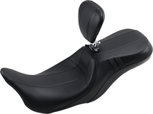 LE PERA Outcast GT Seat - 2-Up - With Backrest - Black Carbon Fiber - FL '08-'23 LK-997BRGT3
