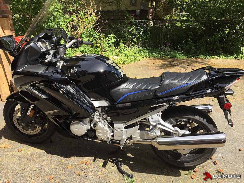 LUIMOTO (S-Touring) Passenger Seat Covers for the YAMAHA FJR1300 (2006+)