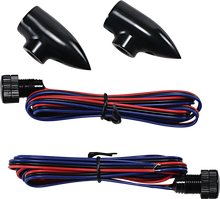 PAUL YAFFE BAGGER NATION LightningBullet - Marker LIghts - Amber - Black LB-F-AMB-B